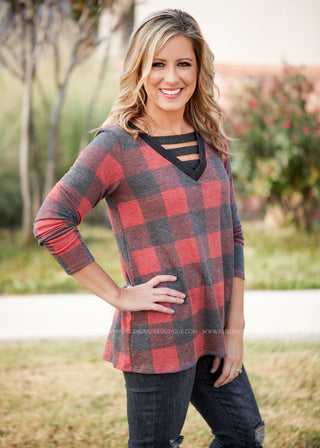 Fireside Cutie Top - LAST ONES FINAL SALE