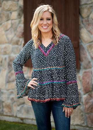 Lilliana Embroidered Top* FINAL SALE *