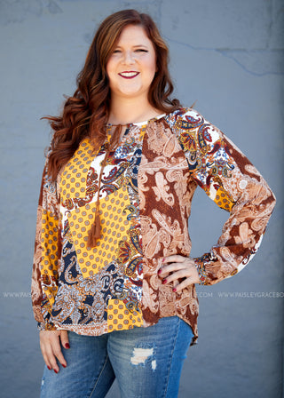 FALL-ing in Love Top - LAST ONES FINAL SALE