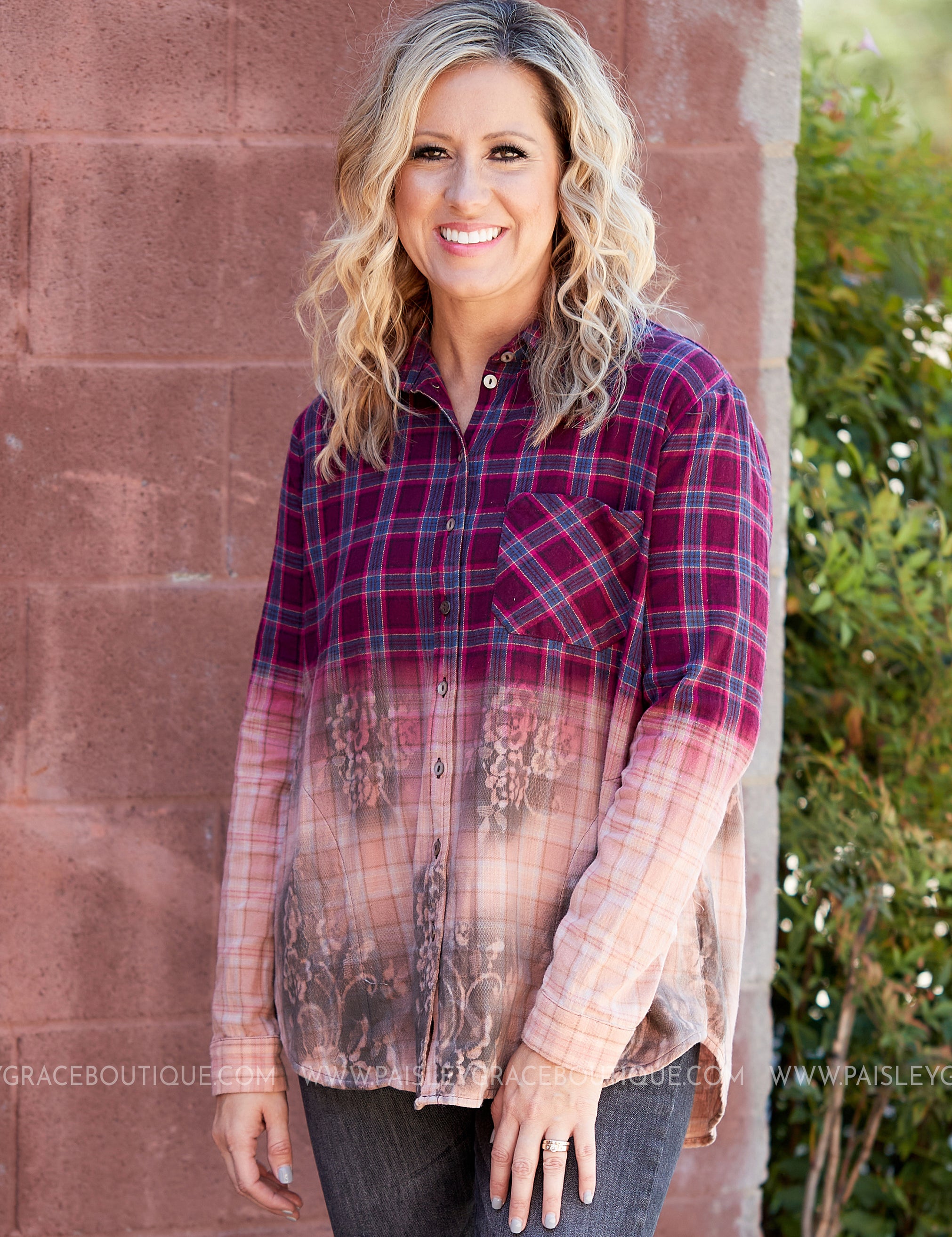 Braylee Flannel* FINAL SALE *
