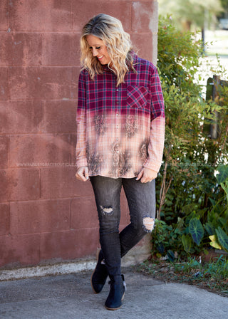 Braylee Flannel - FINAL SALE