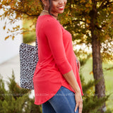 The Haven Top- RED - LAST ONES FINAL SALE