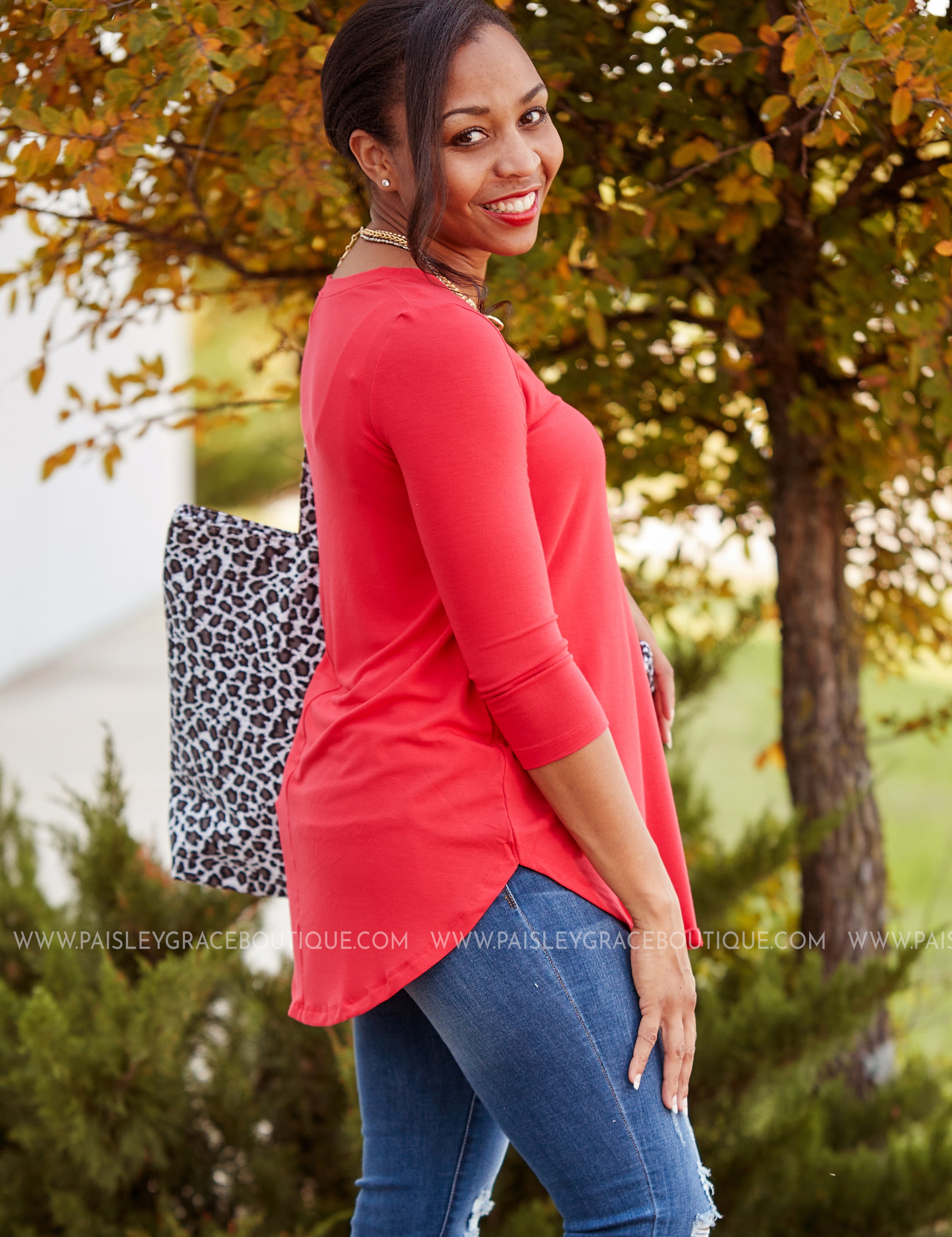The Haven Top- RED - LAST ONES FINAL SALE