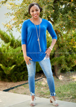 Load image into Gallery viewer, The Haven Top- ROYAL  - FINAL SALE CLEARANCE

