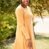 Addison Dress- MUSTARD* FINAL SALE *