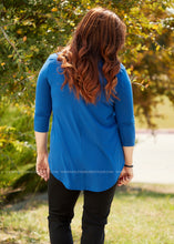 Load image into Gallery viewer, The Haven Top- ROYAL  - FINAL SALE CLEARANCE
