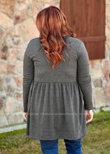 Load image into Gallery viewer, The Portland Cardigan- GREY - FINAL SALE - FINAL SALE

