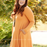 Addison Dress- MUSTARD* FINAL SALE *