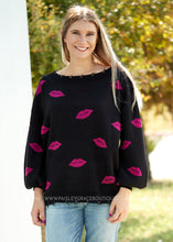 Load image into Gallery viewer, Kiss on the Lips Sweater - FINAL SALE
