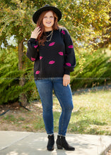 Load image into Gallery viewer, Kiss on the Lips Sweater - FINAL SALE
