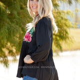 Sierra Embroidered Top - LAST ONES FINAL SALE