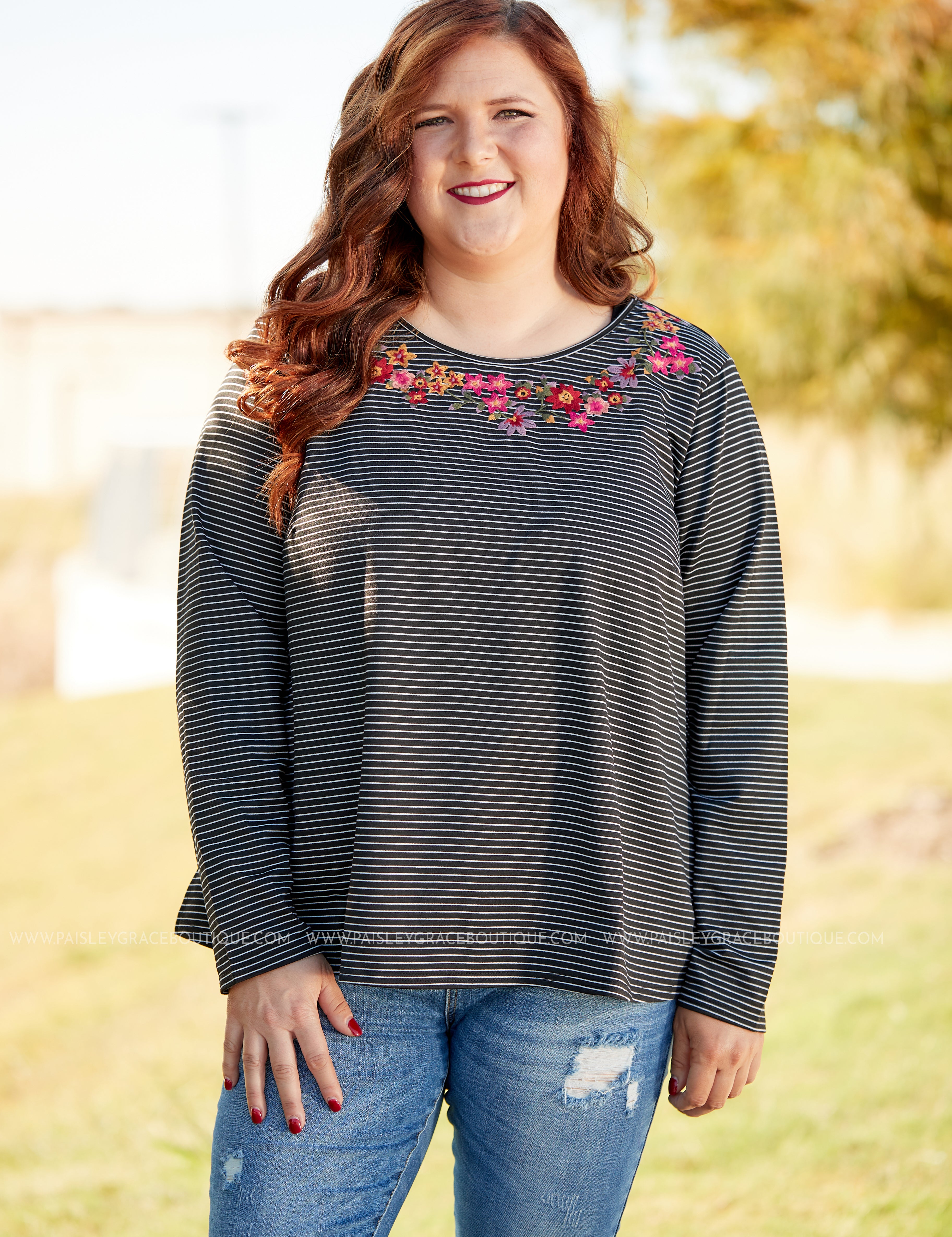Catalina Embroidered Top STEAL - LAST ONES FINAL SALE