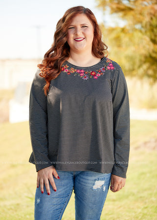 Catalina Embroidered Top - FINAL SALE STEAL