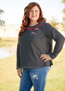 Catalina Embroidered Top - FINAL SALE STEAL CLEARANCE