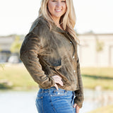 Aspen Adventures Jacket- OLIVE - LAST ONES FINAL SALE