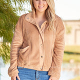 Aspen Adventures Jacket- BEIGE - LAST ONES FINAL SALE