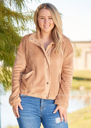 Aspen Adventures Jacket- BEIGE - LAST ONES FINAL SALE