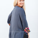 Santa Rosa Embroidered Top - LAST ONES FINAL SALE