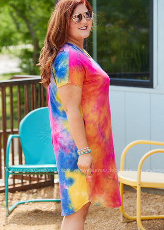 End of the Rainbow Dress - LAST ONE FINAL SALE