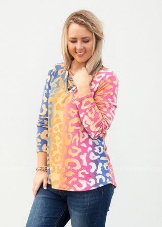 Walk on the Wild Side Top  - FINAL SALE