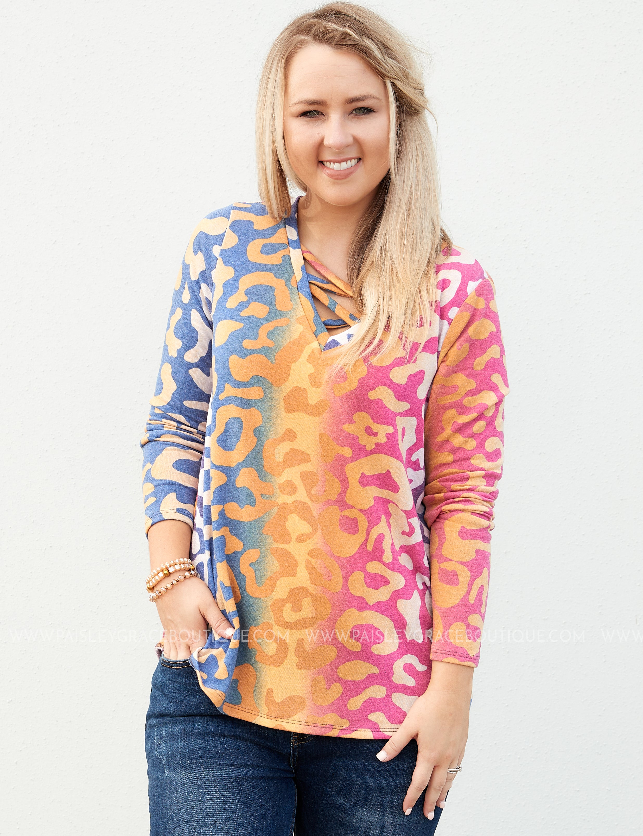 Walk on the Wild Side Top* LAST ONES FINAL SALE *
