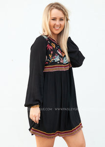 Valencia Embroidered Dress - FINAL SALE