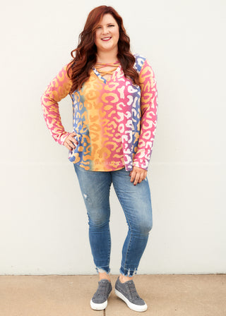 Walk on the Wild Side Top  - FINAL SALE