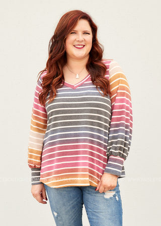 Journey Top- MAGENTA  - FINAL SALE