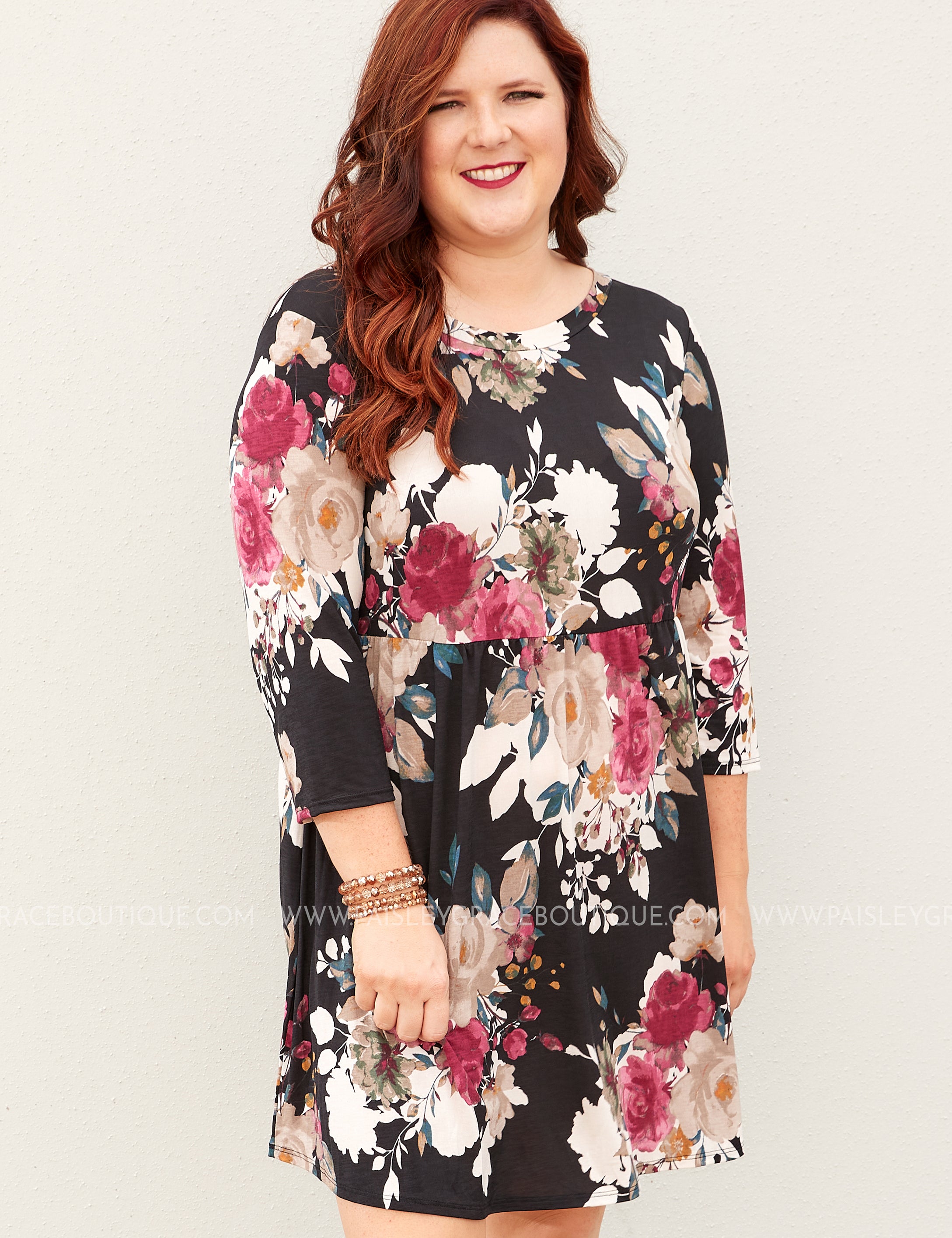 Evening Rose Dress* LAST ONES FINAL SALE *