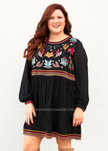 Load image into Gallery viewer, Valencia Embroidered Dress - FINAL SALE
