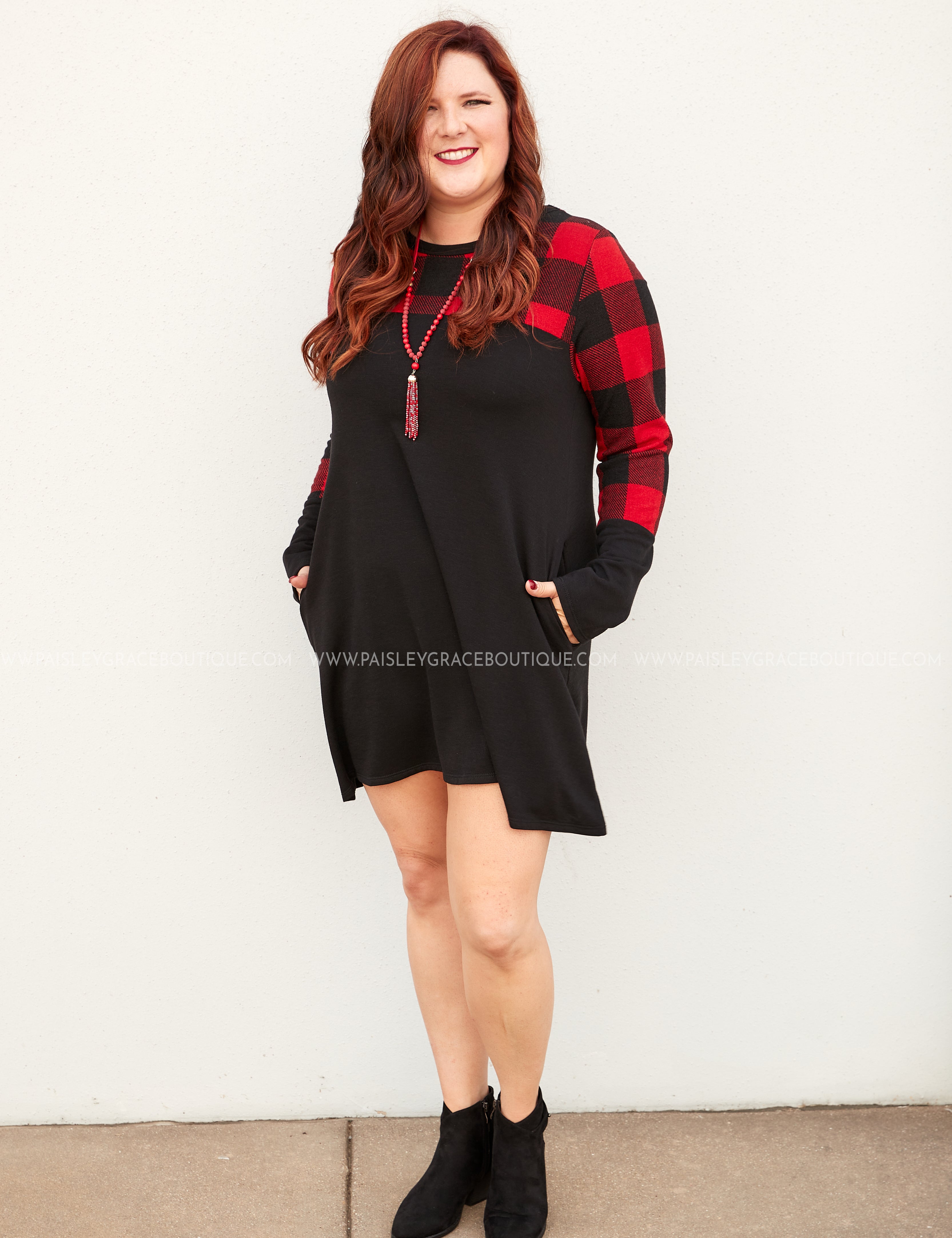 Plaid Bliss Dress - LAST ONES FINAL SALE