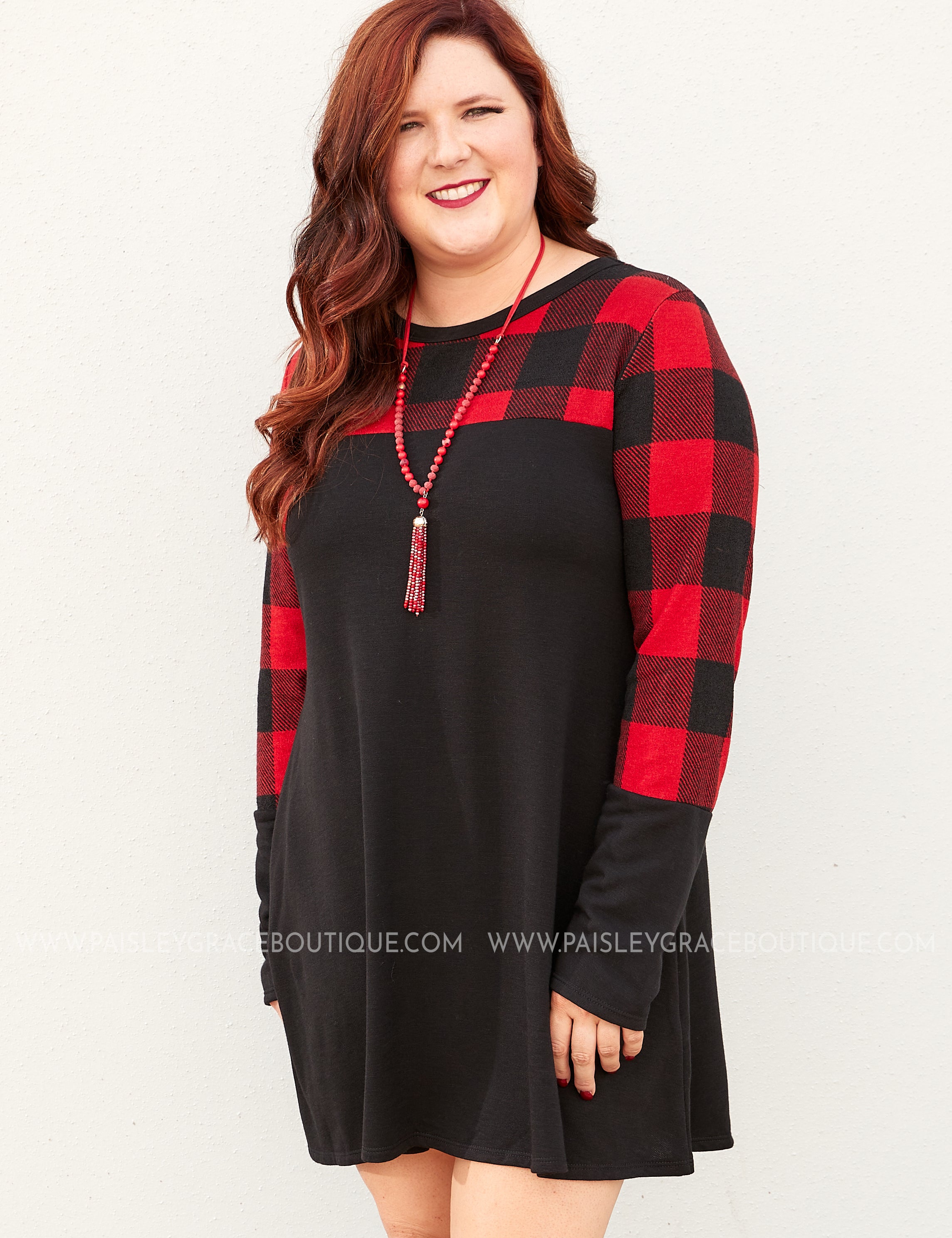Plaid Bliss Dress - LAST ONES FINAL SALE