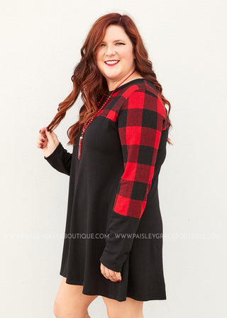 Plaid Bliss Dress - LAST ONES FINAL SALE