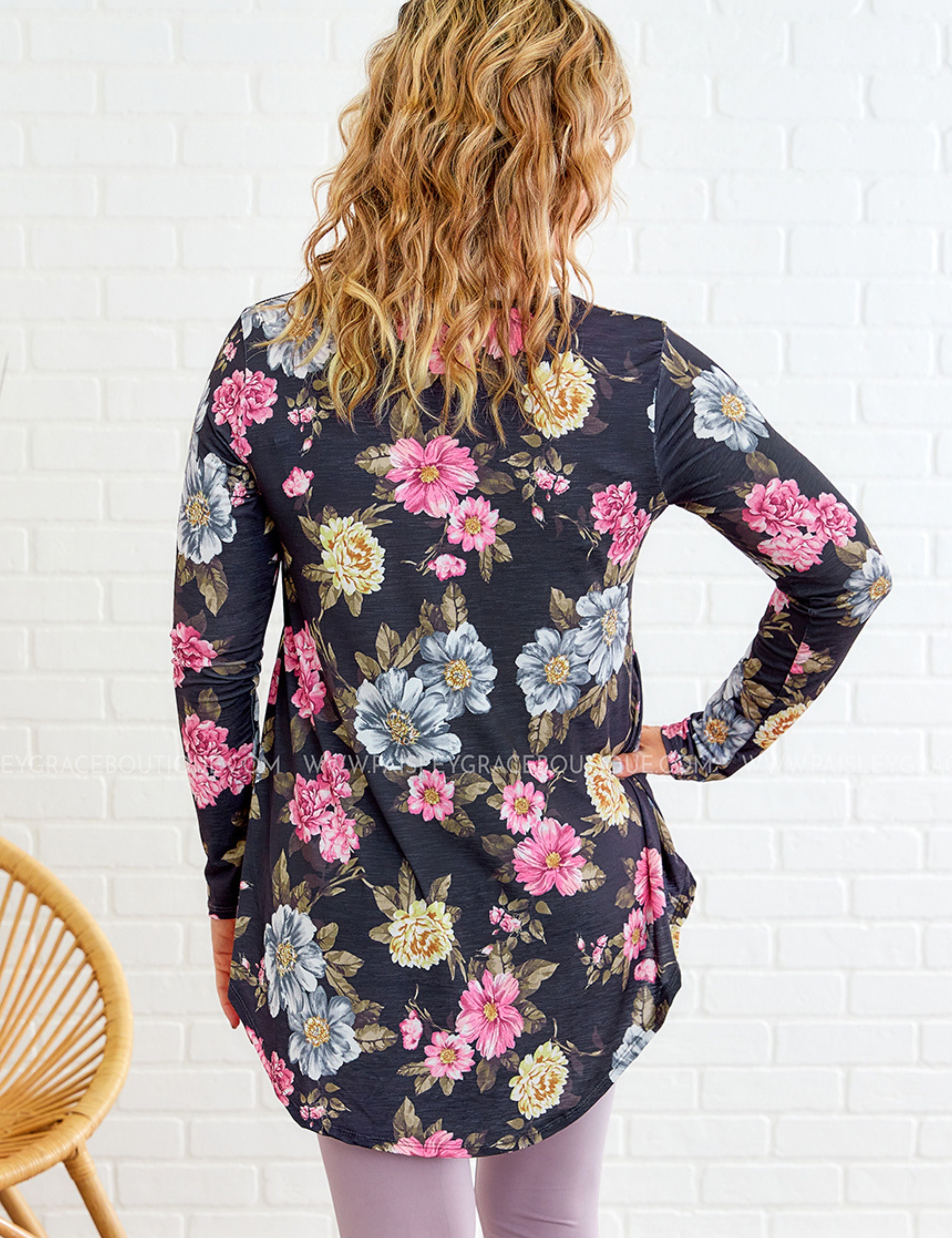 Flirting With Desire Top - Midnight* LAST ONES FINAL SALE *