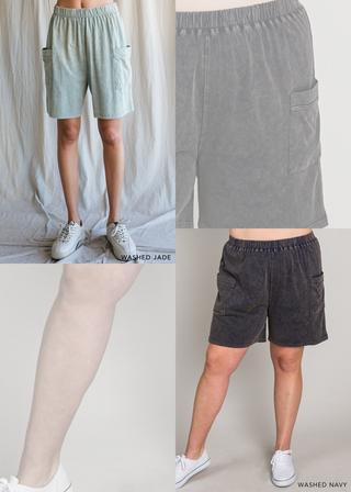 On Your Radar Shorts - 2 Colors - FINAL SALE