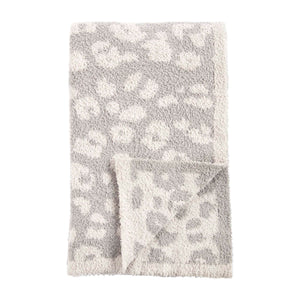 Cozy Soft Leopard Blanket - 2 Colors - FINAL SALE
