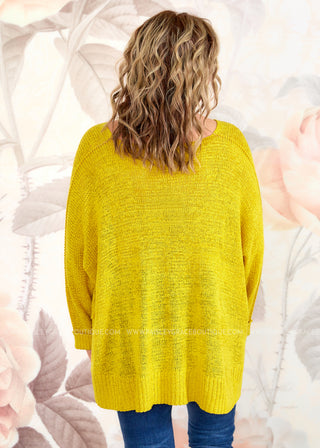 Westland Sweater by Mudpie - Citrine - LAST ONE FINAL SALE