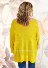 Load image into Gallery viewer, Westland Sweater by Mudpie - Citrine - FINAL SALE
