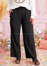 Load image into Gallery viewer, Callie Pants - Black - FINAL SALE

