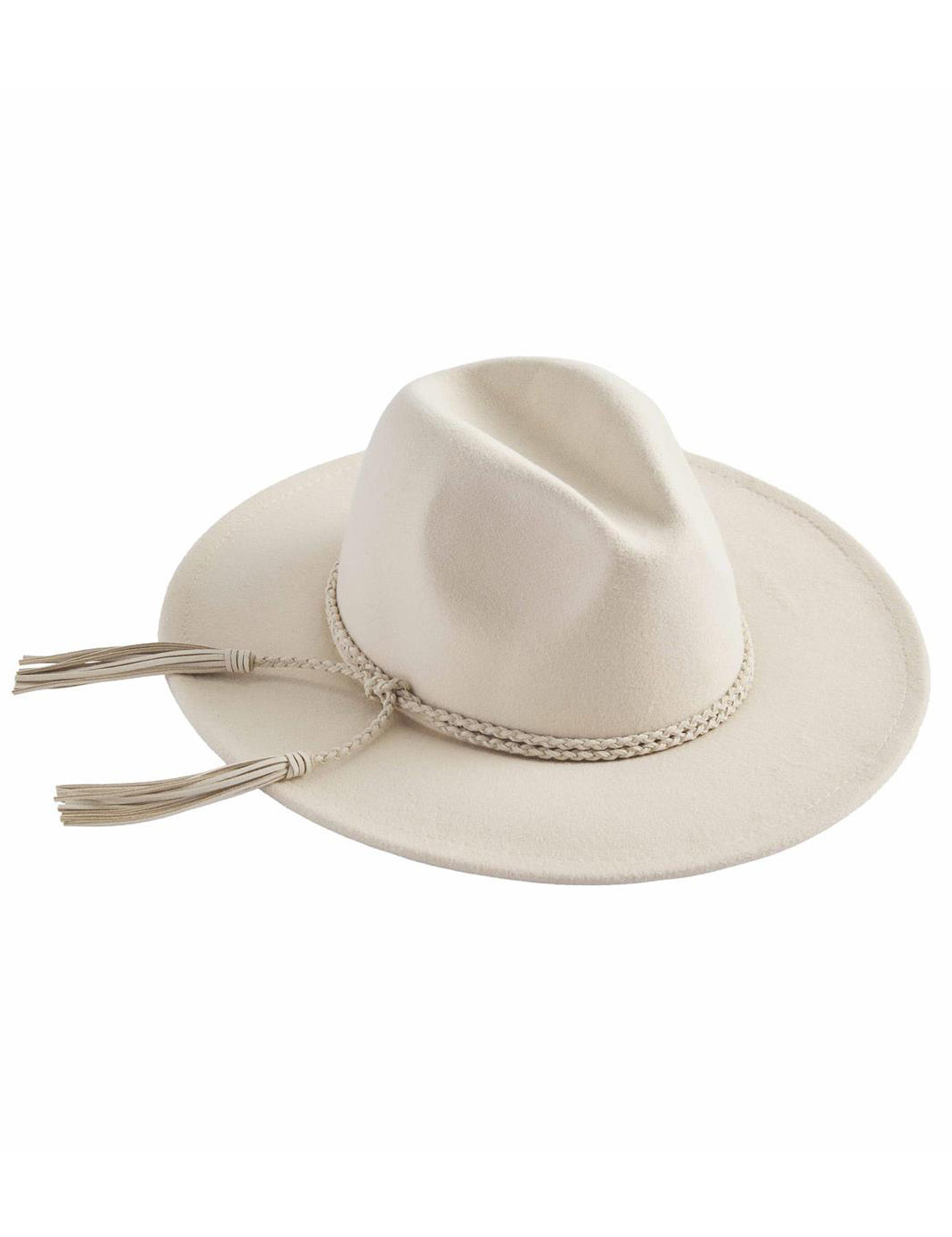 Solid Braided Fedora - 2 colors