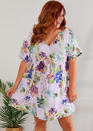 Kathleen Floral Dress - FINAL SALE