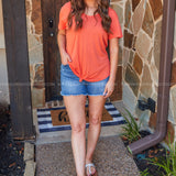 Many Little Reasons Top - Orange* LAST ONES FINAL SALE *