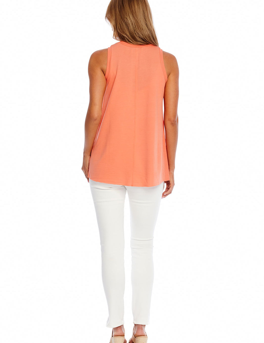 Dempsy Swing Tank by MudPie - Coral - LAST ONES FINAL SALE