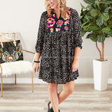 Jules Embroidered Dress* LAST ONES FINAL SALE *