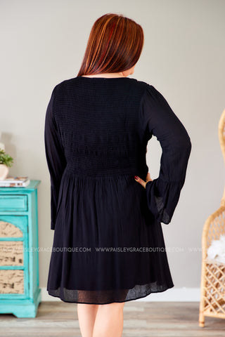 Gianna Embroidered Dress - FINAL SALE