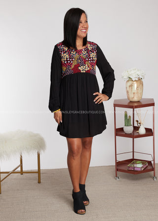 Jezebell Embroidered Dress - LAST ONE FINAL SALE