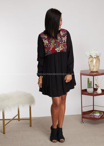 Jezebell Embroidered Dress - FINAL SALE