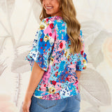 Heidi Top - Periwinkle Mix* FINAL SALE *