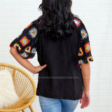 Letting Things Go Top - Black - LAST ONES FINAL SALE