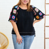 Letting Things Go Top - Black - LAST ONES FINAL SALE